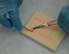 Image result for Suture Scissors Fang Technique