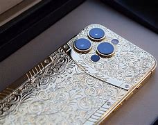 Image result for Gold Plated iPhone 14 Pro Max