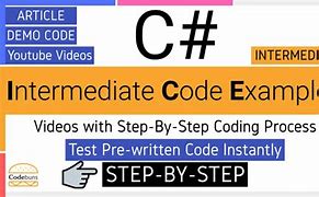 Image result for C# Code