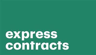 Image result for Express Contract Sample