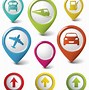 Image result for Map Marker Icon Black and White