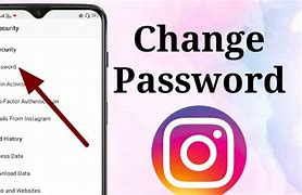 Image result for Instagram Change Password