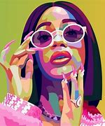 Image result for Cardi B Animation