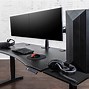 Image result for Uplift Desk PC Gaming Setup