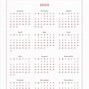 Image result for 2019 2020 Calendar at a Glance