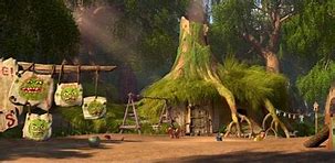 Image result for Shrek Swamp Home