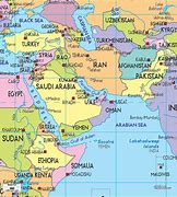 Image result for Map of Asia and Middle East Countries