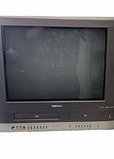 Image result for White TV with VHS Player Built In