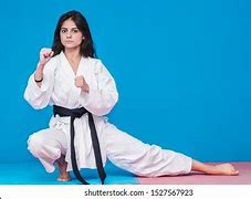 Image result for Black Belt Karate Girl