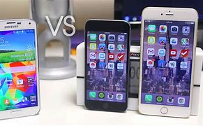 Image result for iPhone 6 vs Galaxy S5