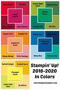 Image result for Stampin Up 2018 2020 New Colors