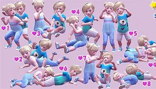 Image result for Sims 4 Toddler Group Poses