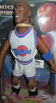 Image result for Michael Jordan Tune Squad Large Statue