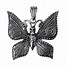 Image result for Gothic Skull Butterfly with CZ Star Belly Ring