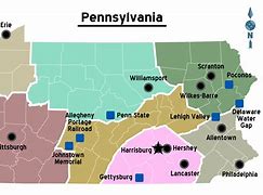 Image result for Pennsylvania On US Map