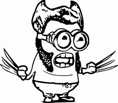 Image result for Otto Minion Coloring Page