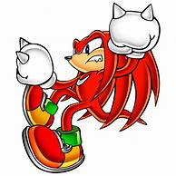 Image result for Knuckles Smiling Sonic Adventure