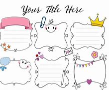 Image result for Aesthetic Sticker Template