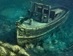Image result for Sunken Ship Art