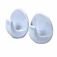Image result for Self Adhesive Hooks White