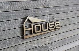 Image result for 3D Wood Wall Logo Mockup