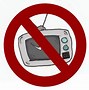 Image result for No TV Clip Art