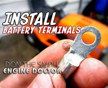 Image result for Makeshift Battery Terminal