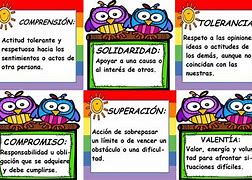 Image result for Los Valores