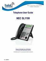 Image result for NEC Phone Manual User Guides
