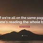 Image result for Get On the Same Page Quotes