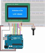 Image result for Arduino SPI LCD 12864 7565
