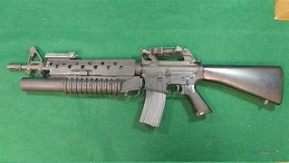 Image result for AR-15 with Grenade Launcher