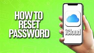 Image result for Reset iCloud Password iPhone