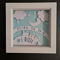 Image result for Baby Boy Shadow Box