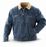 Image result for Fleece Lined Denim Jacket