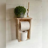 Image result for Rustic Toilet Roll Holder