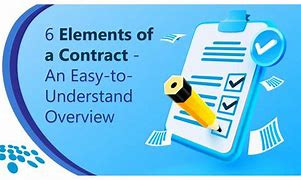 Image result for Elements of a Contract