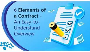 Image result for What Are the Main Elements of a Contract
