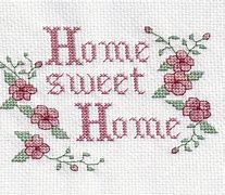 Image result for Cross Stitch Home
