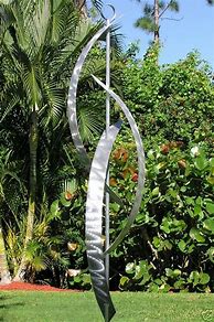 Image result for Abstract Metal Sculpture Garden Tools