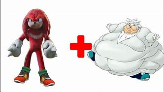 Image result for Fat Knuckles the Echidna Eats Sonic