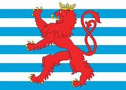 Image result for Luxembourg Lion Flag
