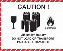 Image result for Laptop Battery Shipping Label