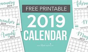 Image result for 2019 2020 Us Printable Calendars