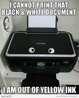 Image result for Funny Image of Printer Going Crazy