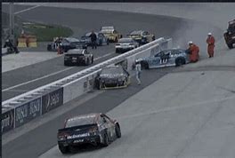 Image result for Funny NASCAR Crashes