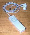 Image result for Headphones with the iPod Shuffle 1
