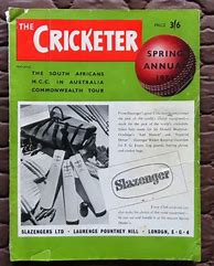 Image result for Vintage Cricket Magazine