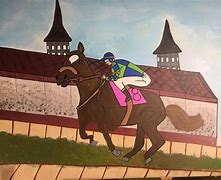 Image result for Children Racing Painting