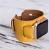 Image result for Neon Yellow Apple Watch Strap Leather